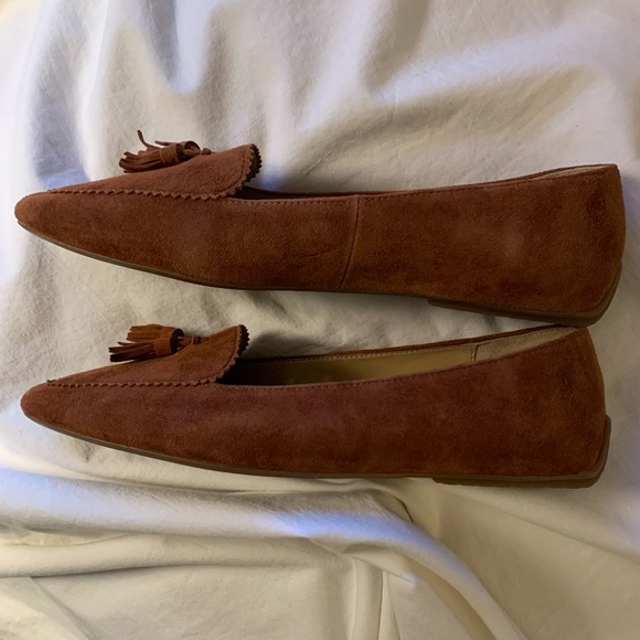 Talbots 'Francesca Tassel Tie Driving Moccasin' slip on flats - Picture 8 of 12